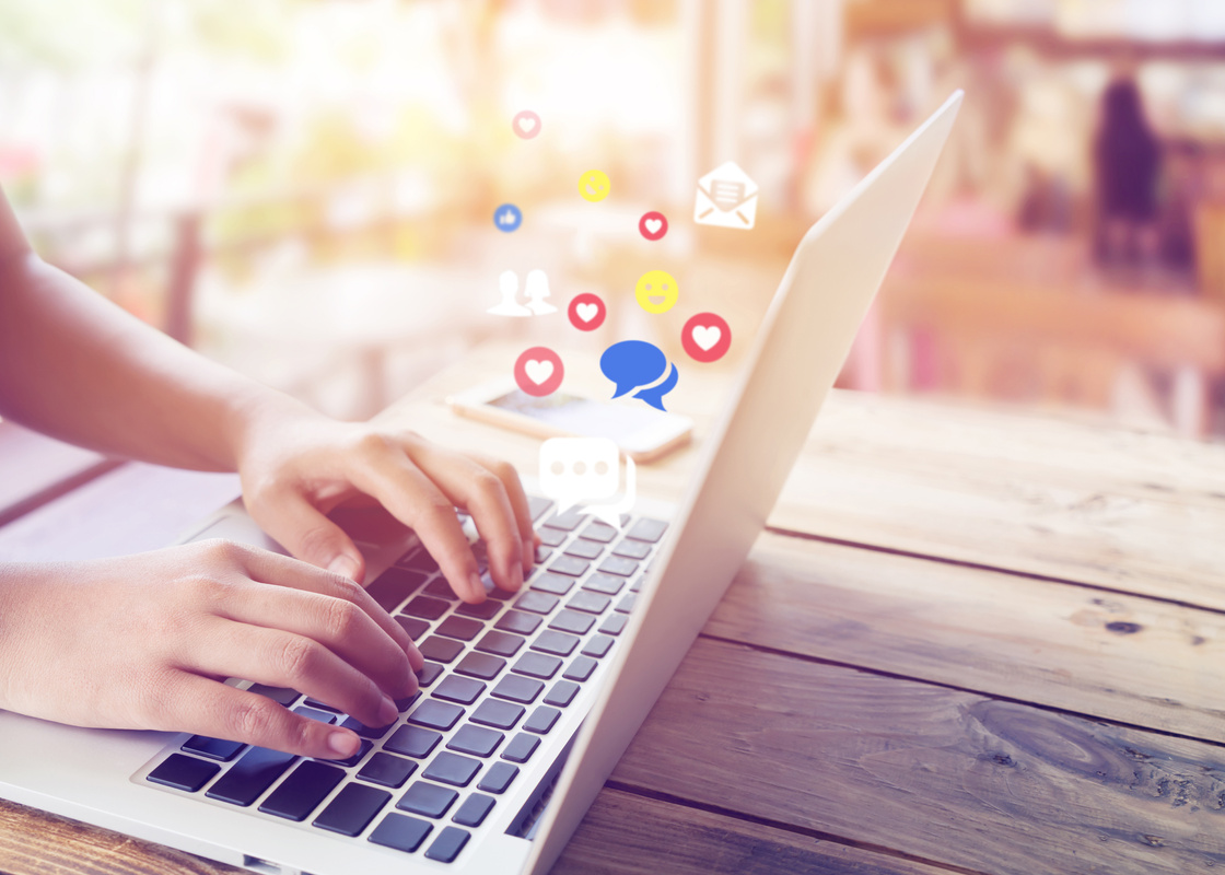 online live chat chatting on application communication digital media website and social network.